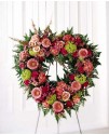 Eternal Rest Heart Wreath